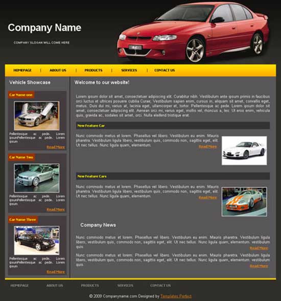 Cars-Showroom-templates