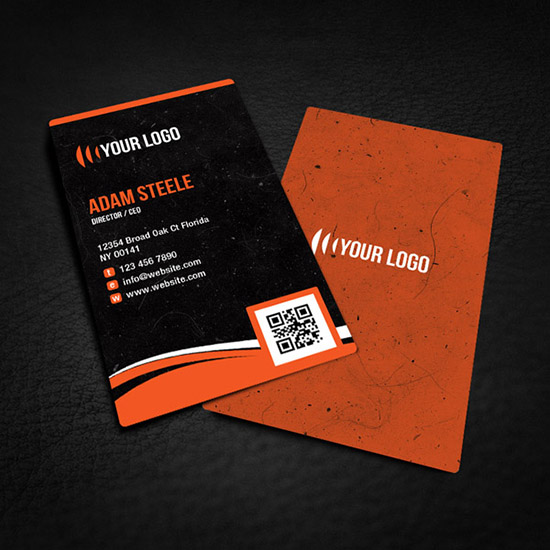 Free Rounded Corner Business Card Design