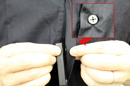 Shirt Button Spy Camera