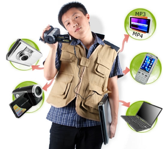 Solar Charging Vest