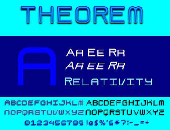 TheoremNBPfont