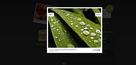 jQuery LightBox