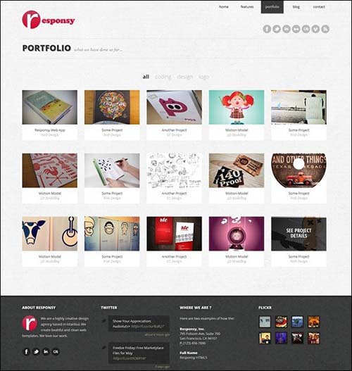 responcy-portfolio-template