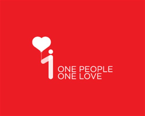 7.one people one love-design-logo