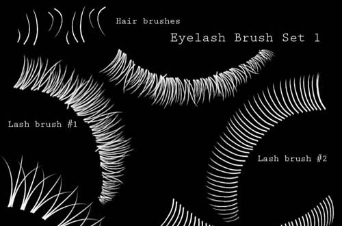 photoshop eyelash brushes for mac