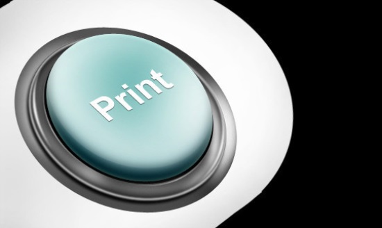 Photoshop Business Print Button Logo Icon