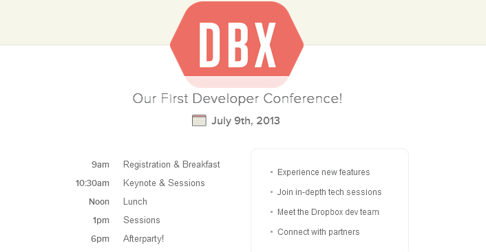 flat ui design inspiration for conference and events