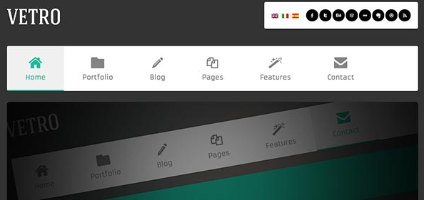 flat ui wordpress theme inspirations