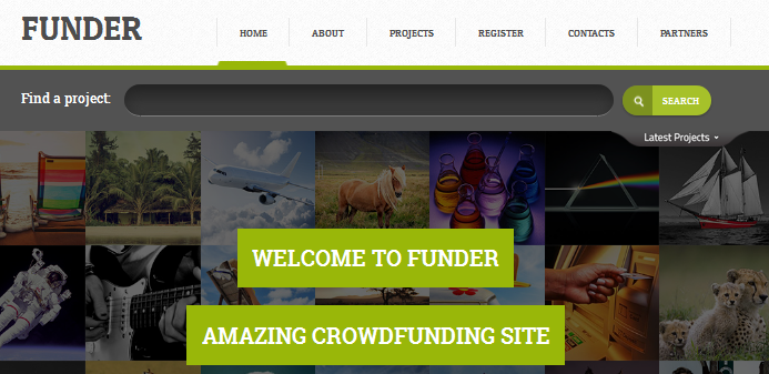 crowdfunding html web template