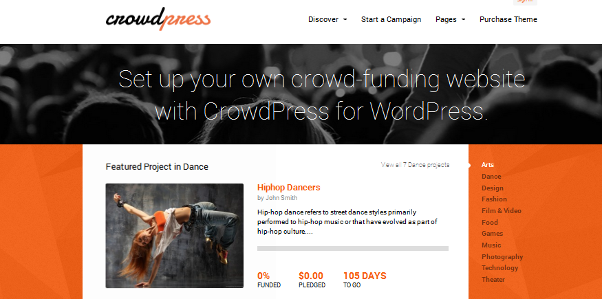 crowdfunding wordpress themes 4