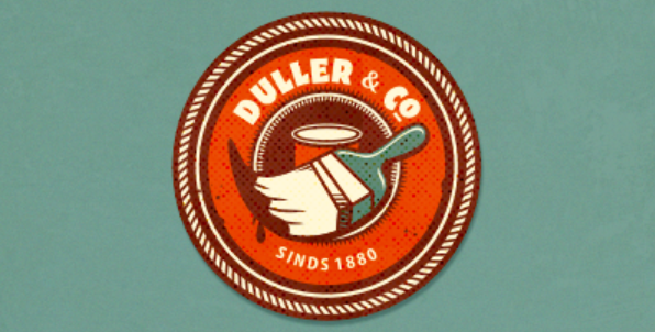 retro design logo