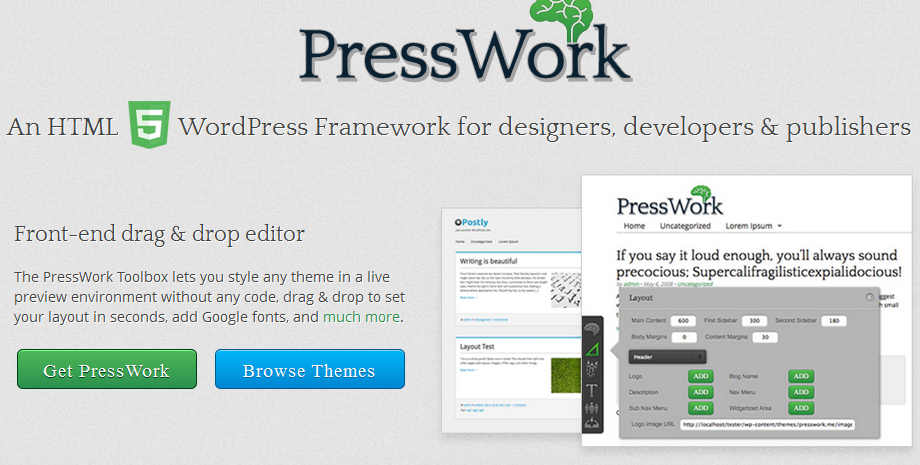 best html5 wordpress framework 3