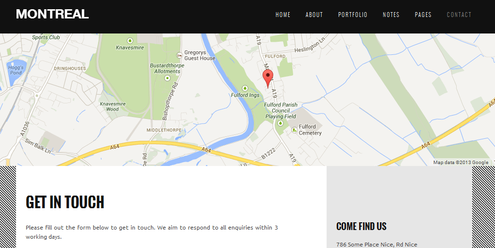 wordpress themes with interactive map 3