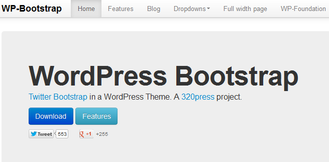 bootstrap wordpress framework 2-1