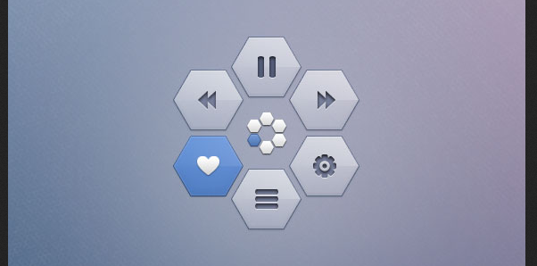 free hexagon icon set 9