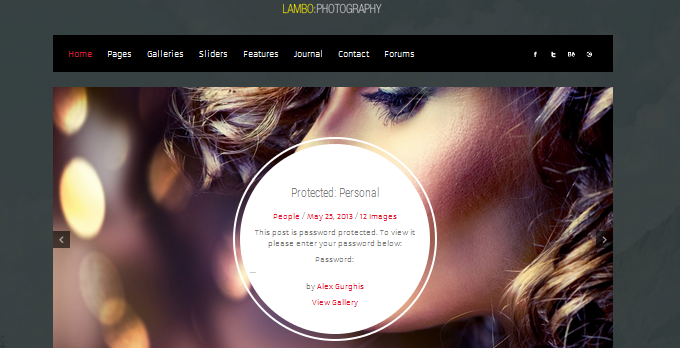 flat photography wordpress themes 1