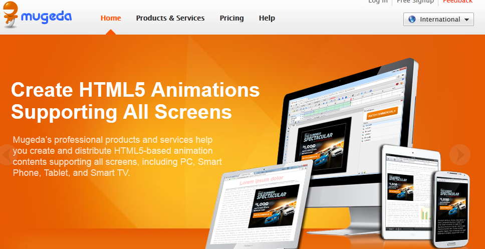 Goods html. Webpage html animation.