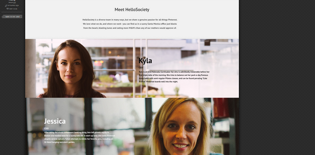 team page design inspiration 8