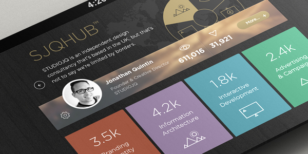 Data visualization inspirations for mobile and app 3