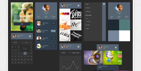 free UI kits 2014 2