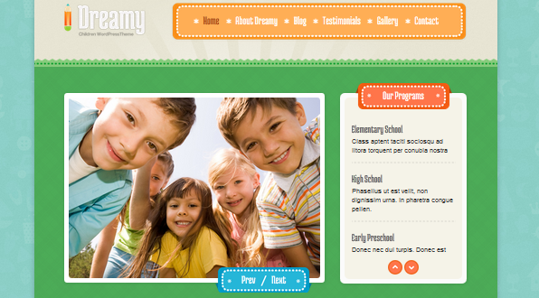 wordpress theme for kindergarten and preschool 4