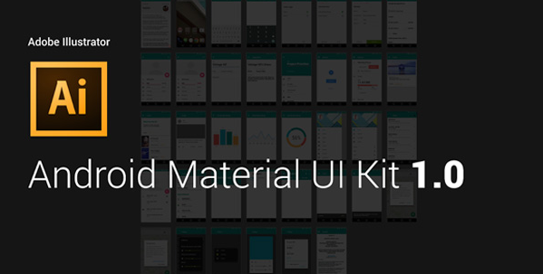 material design UI kit for android 3