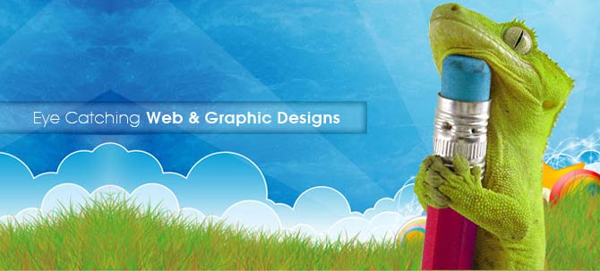 eye catching web design