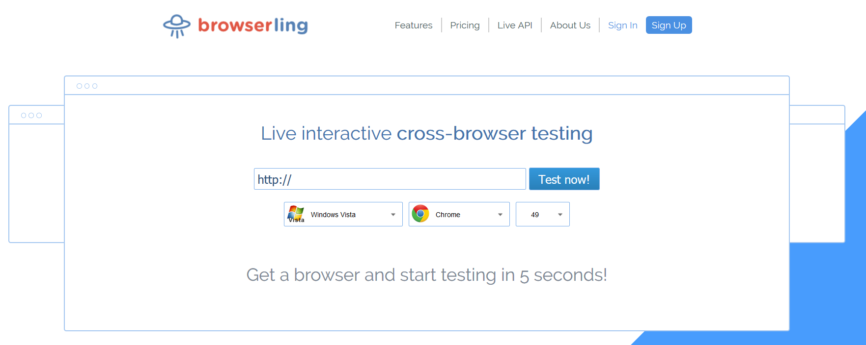 browserling screenshot